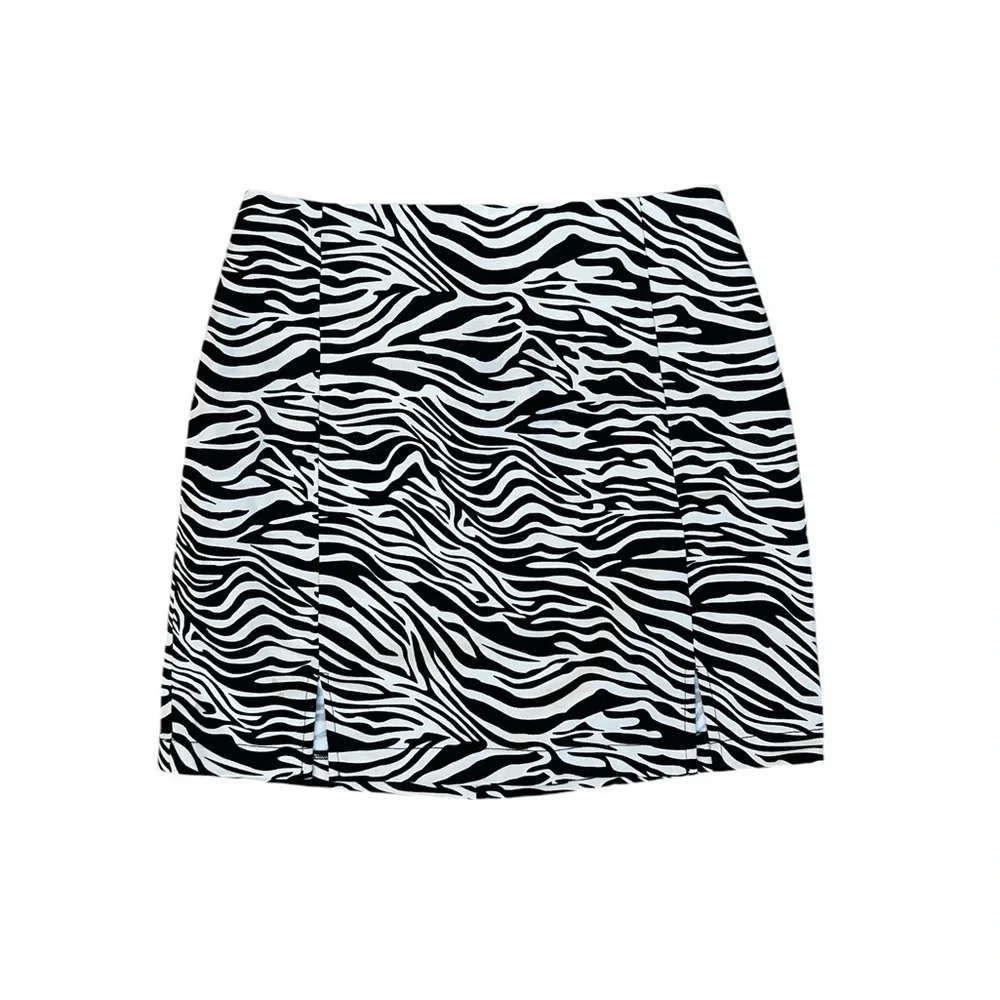Love on a Hanger Zebra Mini Skirt